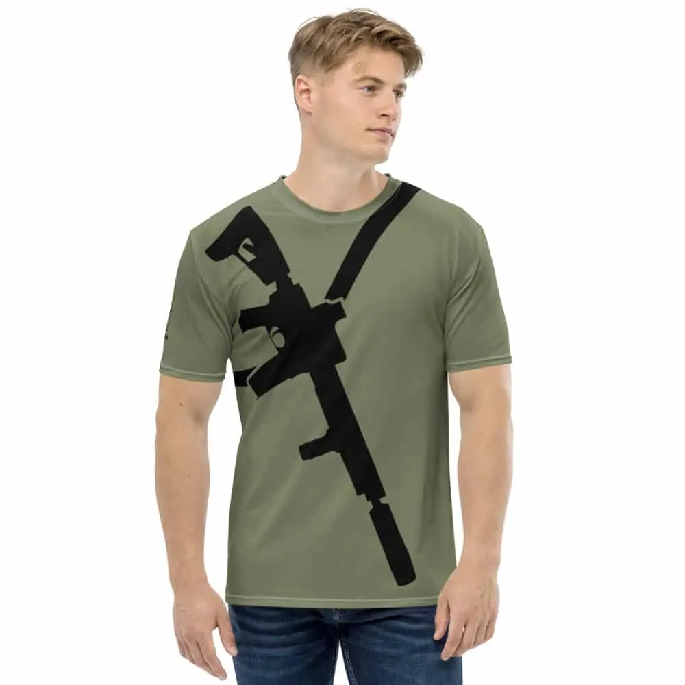 Not Guilty KR – Men’s not guilty men’s shirt with KR graphic on front