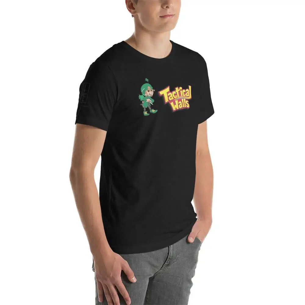 Tactical Lucky Charm Lucky charm t-shirt product on model