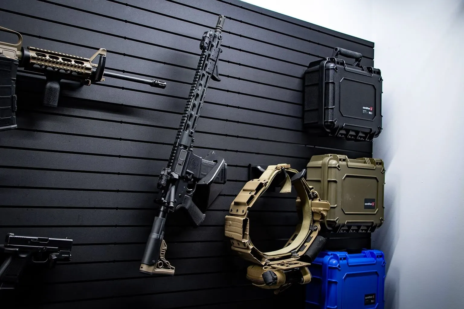ModWall Sideways Vertical Rifle Rack ModWall Sideways Vertical Rifle Rack