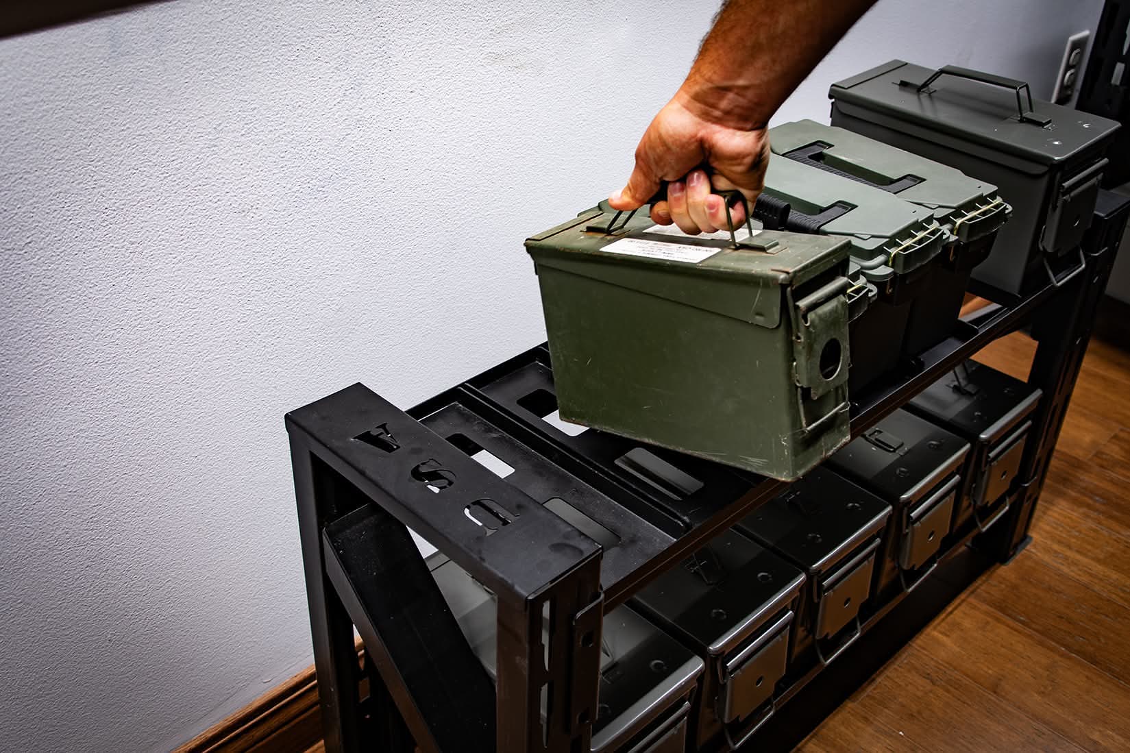 Ammo Racks Ammunition Can Storage