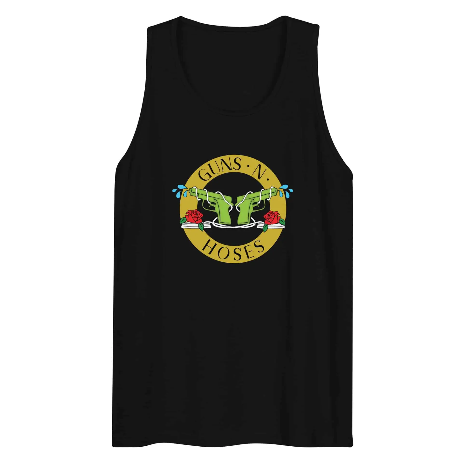 Guns N Hoses Tank Top – Black Guns n hoses tank top