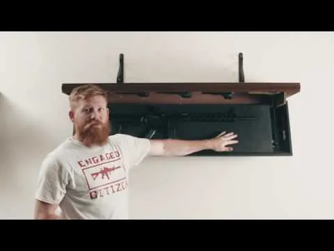 Hide A Mag,  a quick and easy way to mount your firearm to any surface, by Tactical Walls