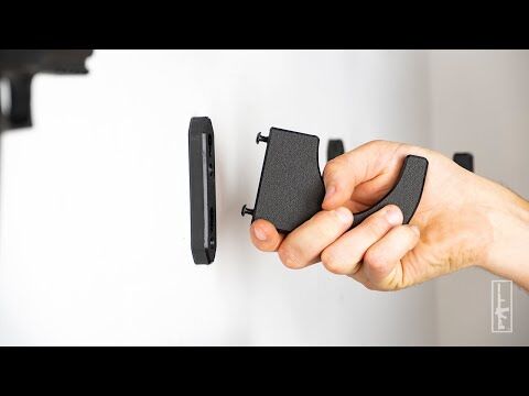 Set all your firearms directly on the wall with ModWall Nano Mounts by Tactical Walls