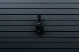 Wall mount flashlight holder on ModWall panel