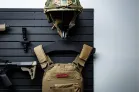 Modular gun wall setup with modwall patriot pack accessories