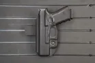 ModWall Holster Hanger with Firearm