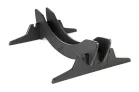 Closeup of HDPE parts interlocked for sturdy support