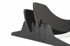 Closeup of HDPE parts interlocked for sturdy support