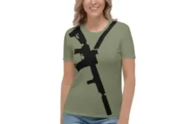 not guilty women’s shirt with KR graphic