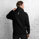 ready for anything hoodie shown from back angle