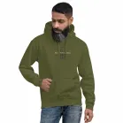 Ready for anything hoodie with front graphic