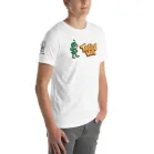 Lucky charm t-shirt product on model