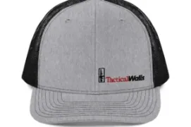 Breathable mesh back trucker hat detail