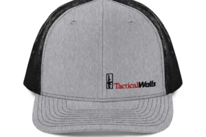 Breathable mesh back trucker hat detail