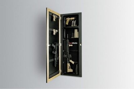 Tactical Walls Hidden Gun Storage Mirror Furniture