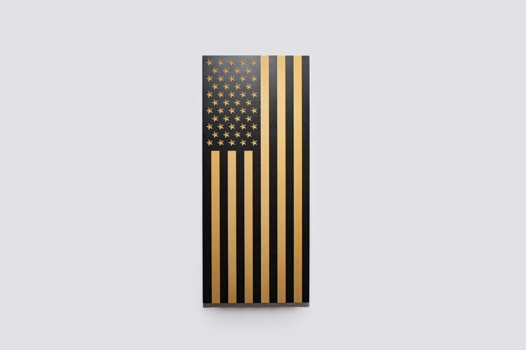 Flag Hidden Gun Compartment