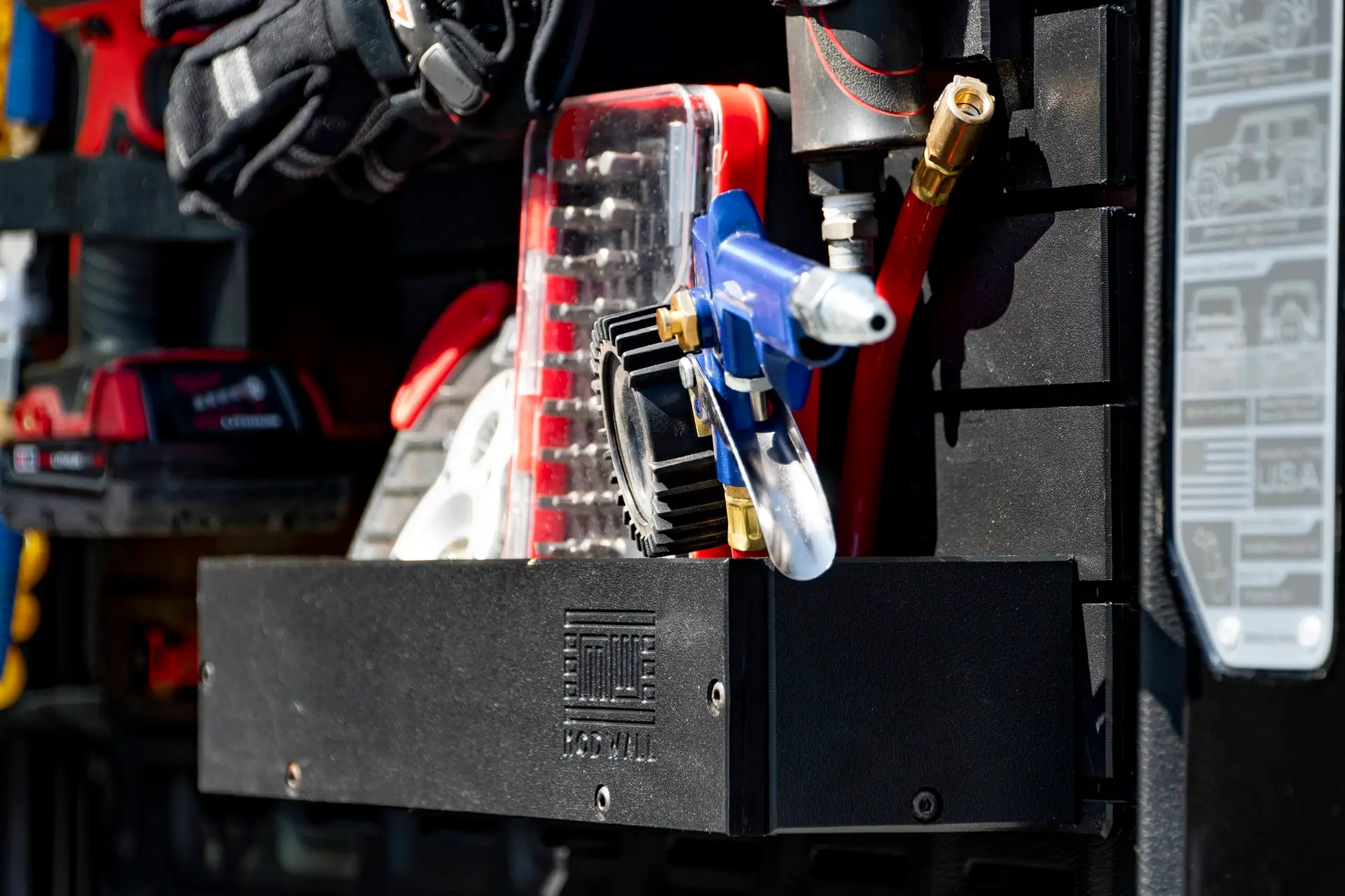 ModWall Large Shelf Tactical Walls Vmod, Jeep package with gear