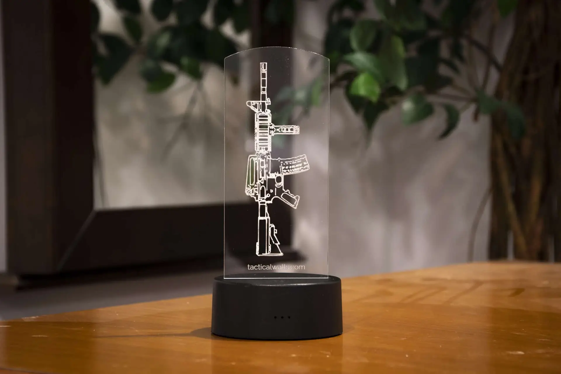 TW Plaque Tactical Walls Gun Light Up Plaque