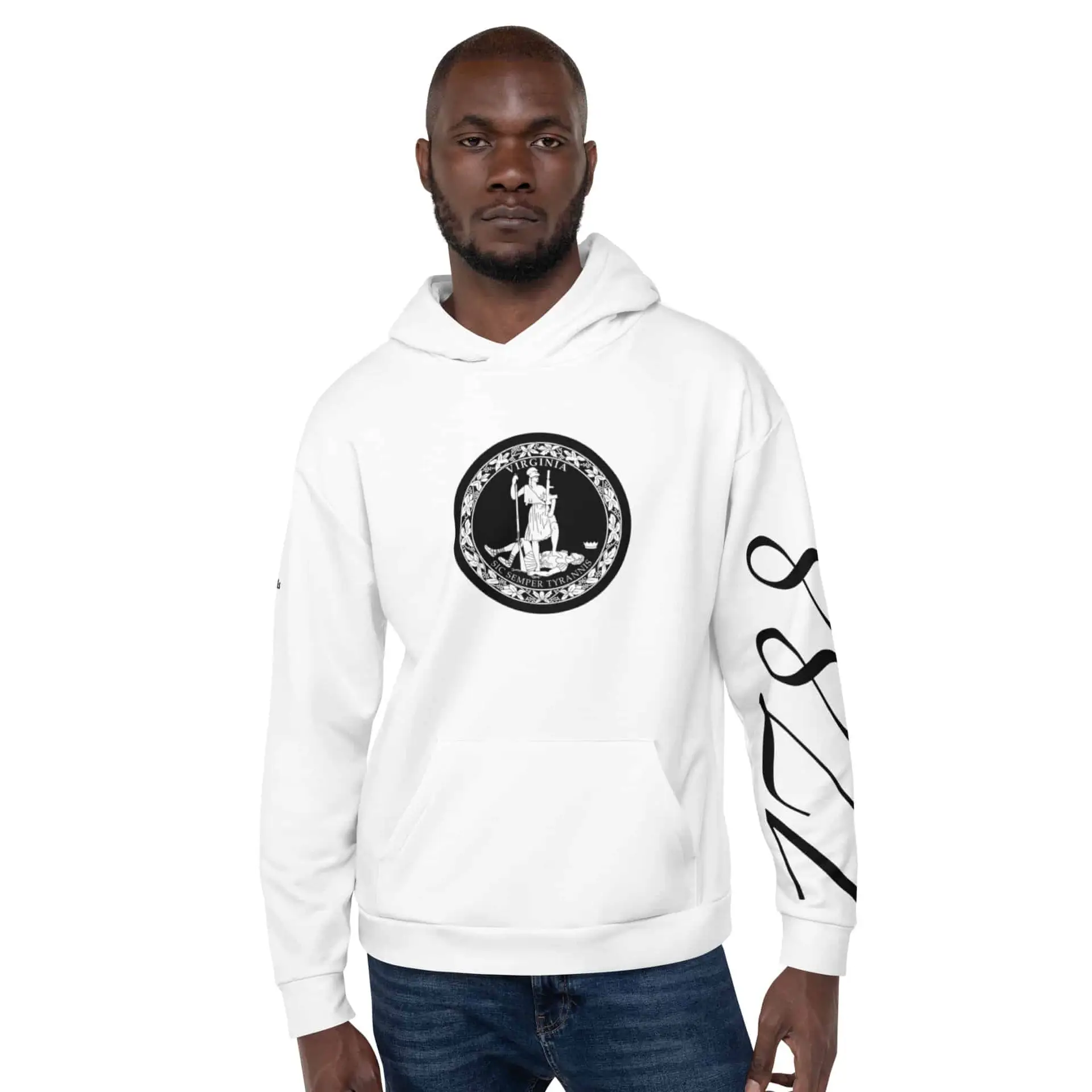 1788 Virginia Hoodie – White White 1788 Virginia Hoodie