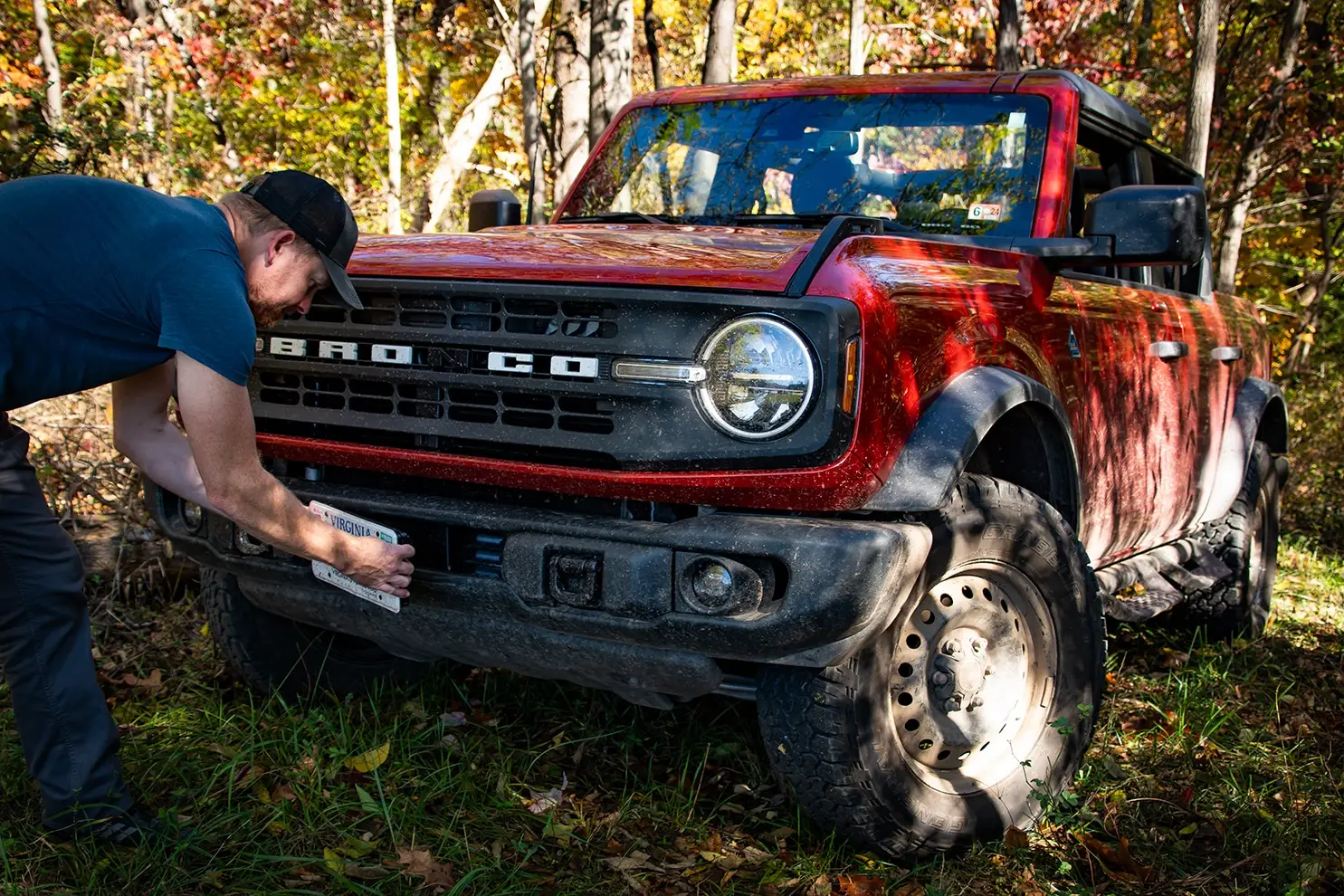 VMod Bronco Magnetic Plate Mount plate product