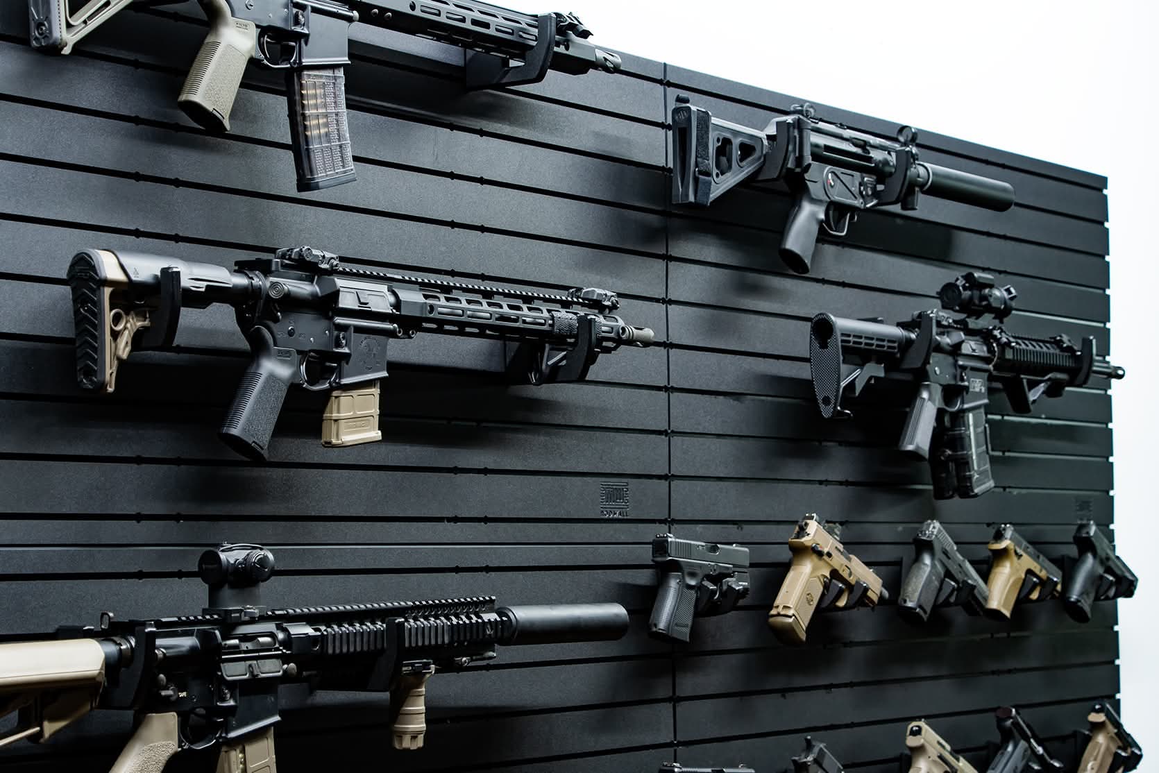 ModWall 21 Gun Package firearm gun rifle display