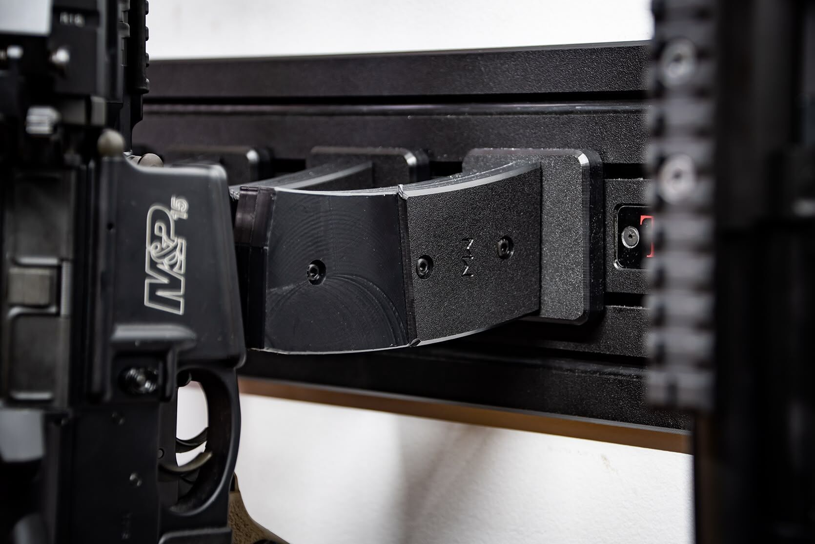 ModWall Vertical Rifle Hangers Single Rifle solution