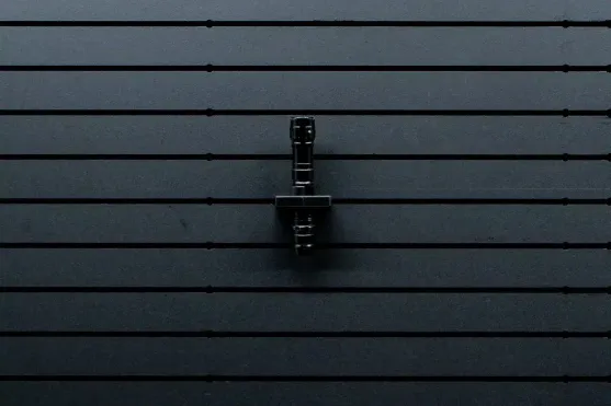 ModWall Flashlight Holder Wall mount flashlight holder on ModWall panel