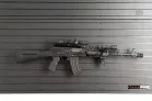 ModWall Rifle Hangers modwall gun storage AK Rifle Hanger with Rifle