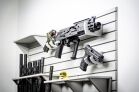 ModWall Grey Handgun Rack Grey Horizontal Rack