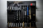 ModWall Vertical Six Rifle Rack ModWall Vertical Rifle Rack Tactical Walls