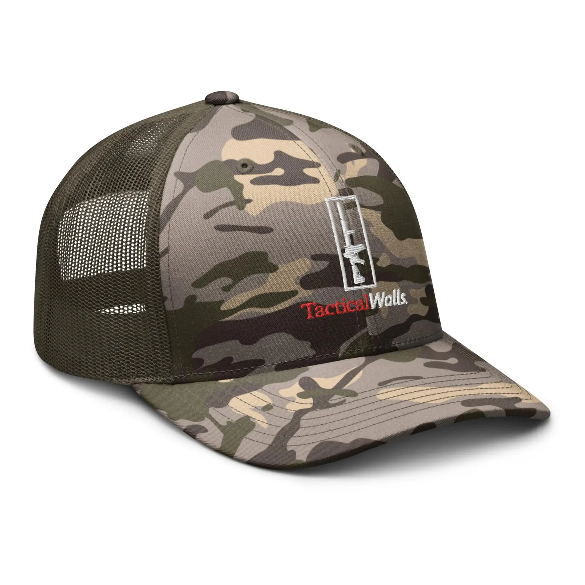 TW Camo Trucker Hat Rifle Merch Hat