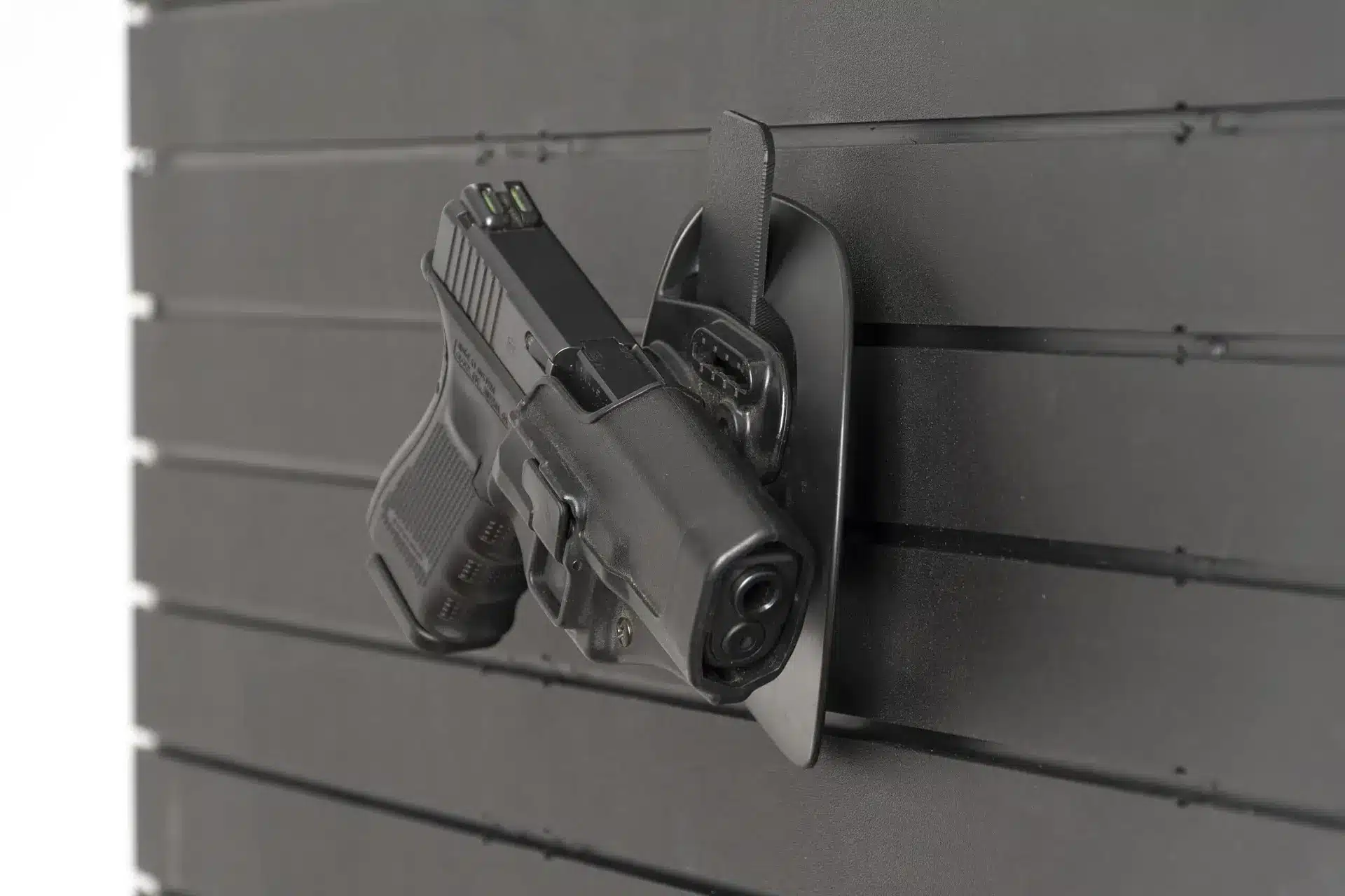 Modwall gun holster hanger