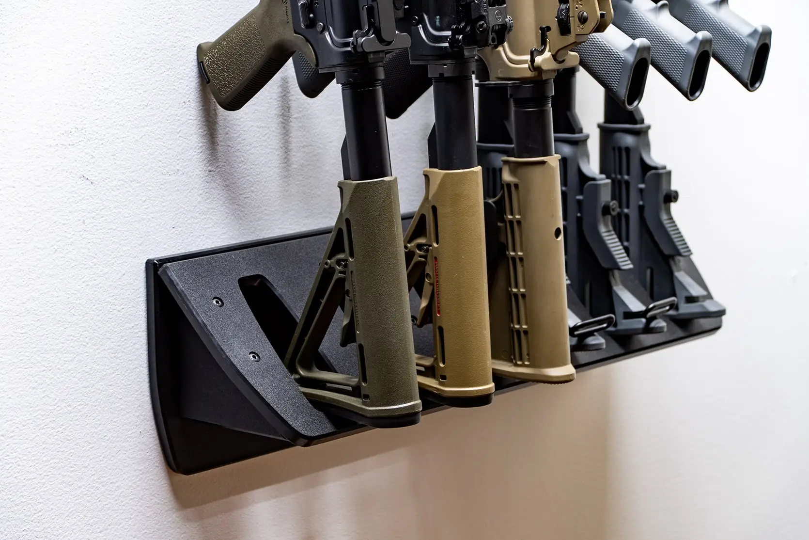 ModWall Vertical Six Rifle Rack ModWall Multi-Gun Rack