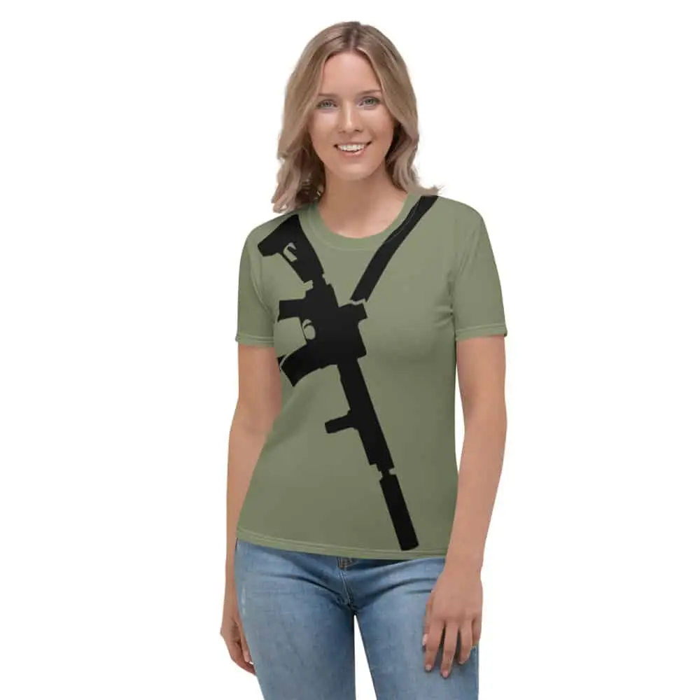 not guilty women’s shirt with KR graphic