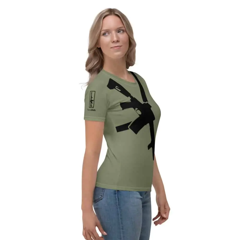 Not Guilty KR – Women’s casual women’s shirt featuring KR design