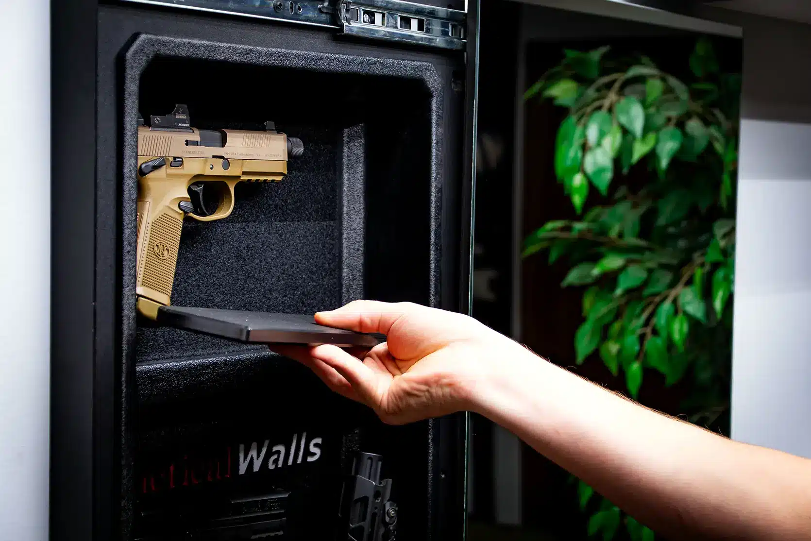 1440 Frameless Concealment Mirror Concealment Mirror