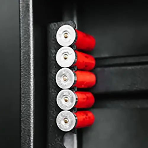 Insert Shotgun Shell Holders shotgun shell ammo mount installed on wall