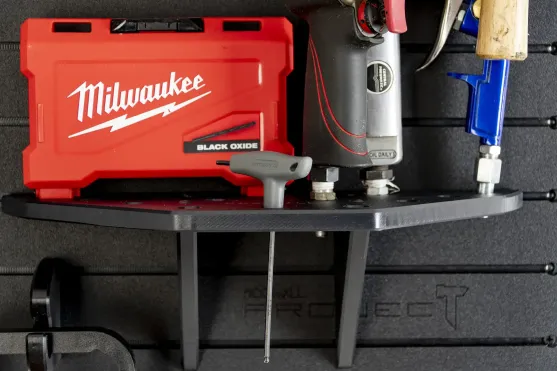 ModWall Air Tool Rack simple system of tool and instrument racks