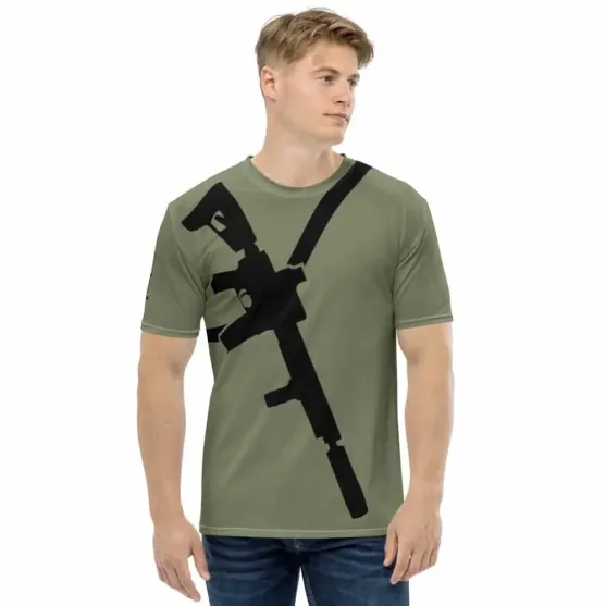 Not Guilty KR – Men’s not guilty men’s shirt with KR graphic on front