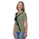 Not Guilty KR – Women’s not guilty women’s shirt with KR graphic