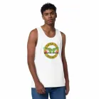 Guns N Hoses Tank Top – White Guns n hoses tank top