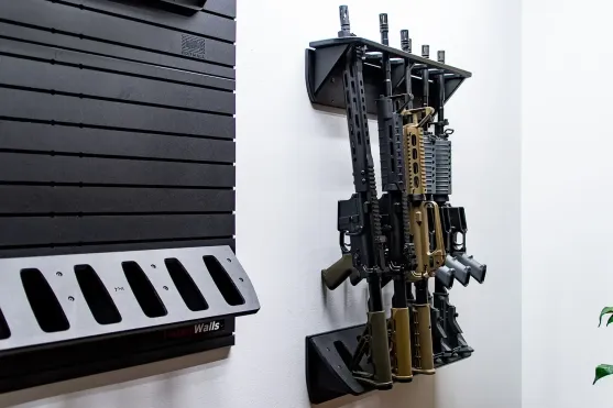 ModWall Vertical Six Rifle Rack Direct to Wall Multi Gun