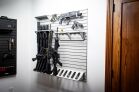 ModWall Grey Horizontal Rack Grey Vertical Six Rifle Rack
