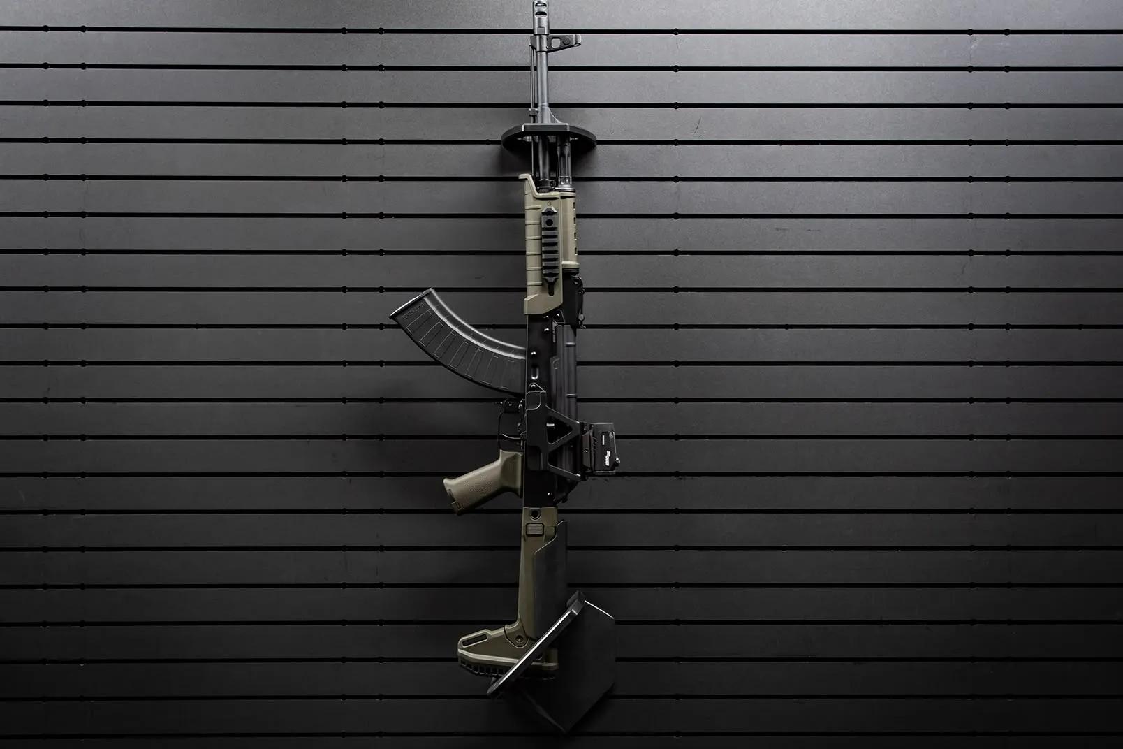 ModWall Vertical Sideways Rifle Rack Single Vertical Rifle Rack