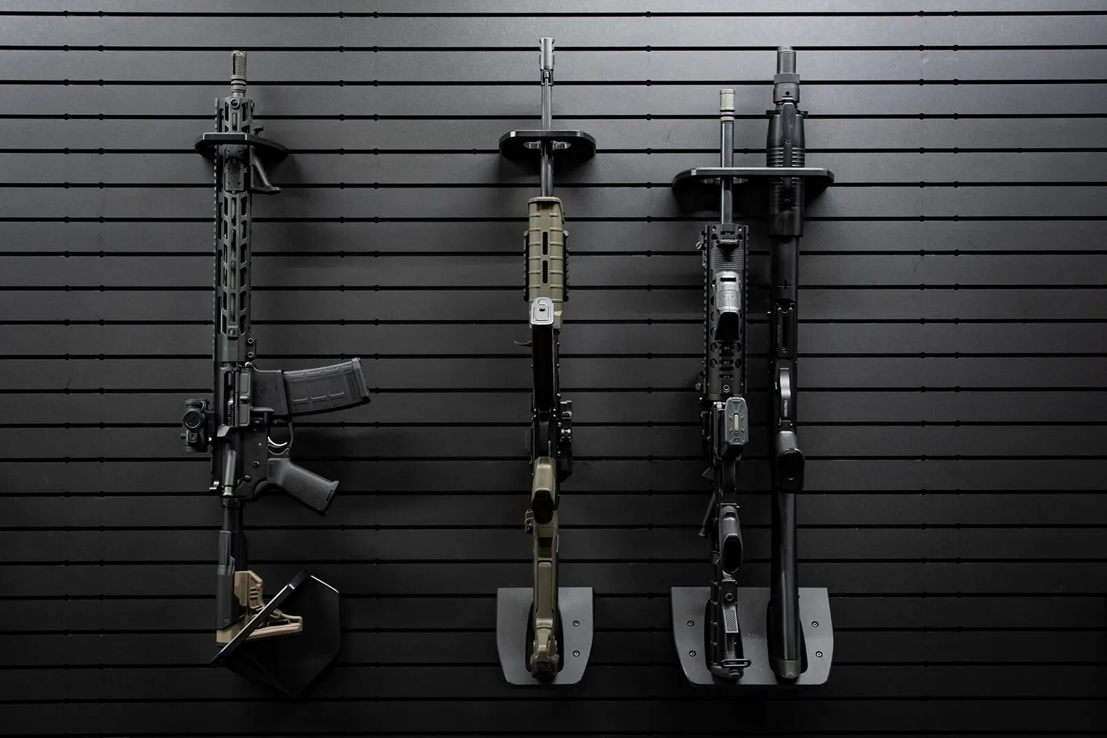 ModWall Vertical Two Rifle Rack Vertical Rifle Racks