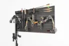 ModWall Archery Pack ModWall Archery Pack mounted with bow and arrows