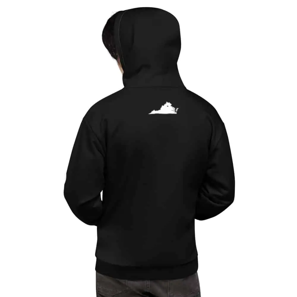 1788 Virginia Hoodie – Black tshirt