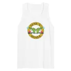 Guns N Hoses Tank Top – White Guns n hoses tank top