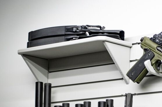 ModWall Grey Flat Shelves Grey ModWall Flat Shelf