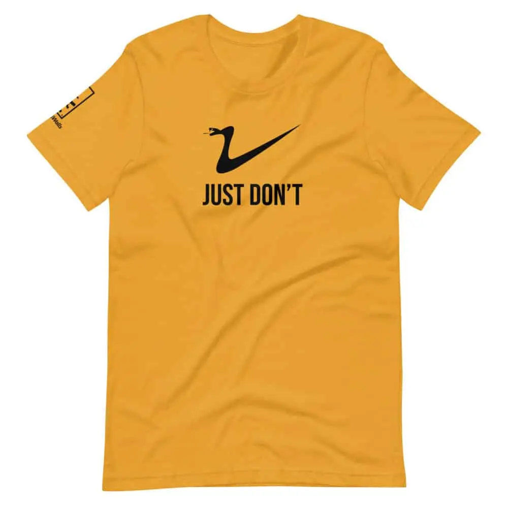 Just Don’t Tee just don't t-shirt